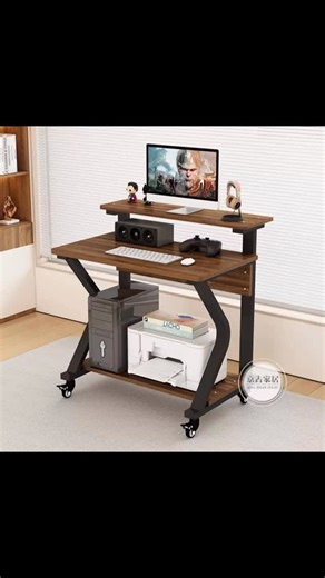 Household,Kitchen Utensils & Souvenirs Lagos. on Instagram: "80cm Computer Desk Desktop Small Household Mini Mobile Learning Notebook Table Simple Small Apartment Bedroom Bedside Table Available colour coffe brown and black leg Grey and white leg White and white leg Brown and black leg Grey and black leg Price :N50,000 Solid wood and 15mm thickness metal frame Size 80cm"