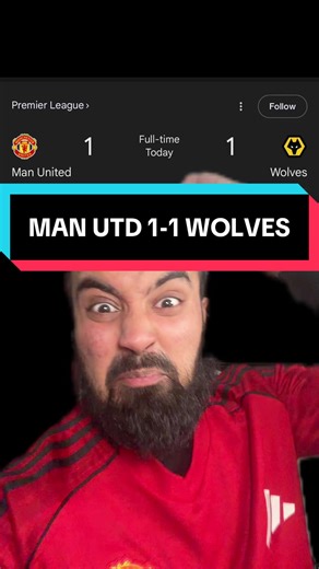 Manchester United 1-1 Wolves full time reaction highlights #manchesterunited #manutd #wolves #nayeemutd