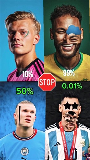 Messi vs Neymar Jr vs Halaand #shorts