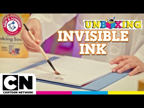 CN Unboxing | اكتب رسائل سرية بالحبر غير المرئي | مدعومة من آرم آند هامر | كرتون نتورك #ad