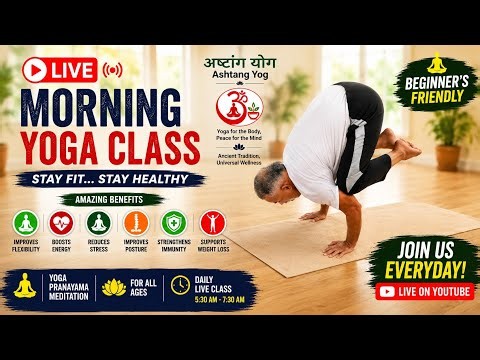 Total Body Transformation: 2-Hour Daily Morning Yoga Ritual [LIVE]
