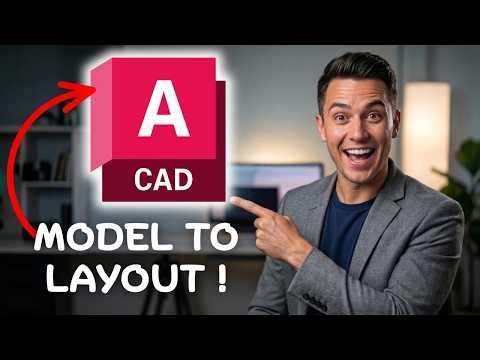 AutoCAD: How to Move Objects from Model Space to Layout (2026)