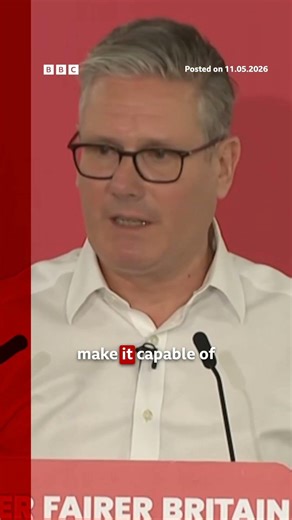 'I've got some doubters' but 'I have to prove them wrong,' Keir Starmer says. #BBCNews