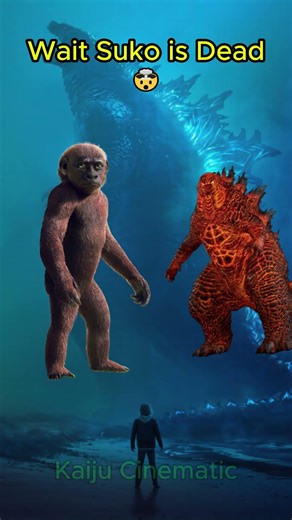 Suko VS EVERY Godzilla! 🦍☢️ Wait... is SUKO DEAD?! 😱 #godzilla #kong