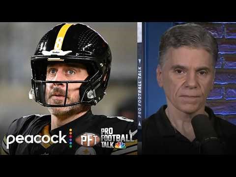 Analyzing ‘awkward’ situation between Aaron Rodgers, Steelers | Pro Football Talk | NFL on NBC
