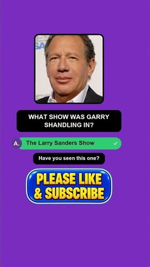 Can You Guess What Garry Shandling Was In? 🤔 #Shorts #MovieTrivia
