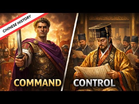 How Roman & Chinese Emperors Ruled Differently (Part 1: Command and Control)