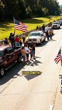 A Fallen Marine Was About to Be Mailed Home — Then Bikers Intervened! #shorts #lifestory