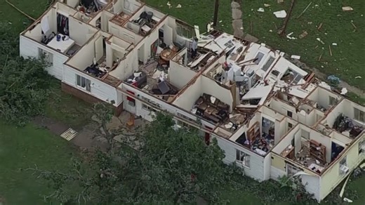 North Texas storms leave widespread damage in Mineral Wells, Weatherford