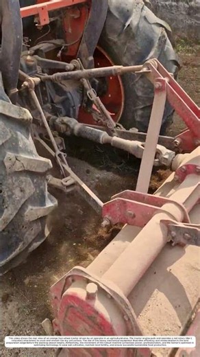 Agricultural Plowing: How Rotary Machine Transforms Dry Soil Into Fine Furrows
