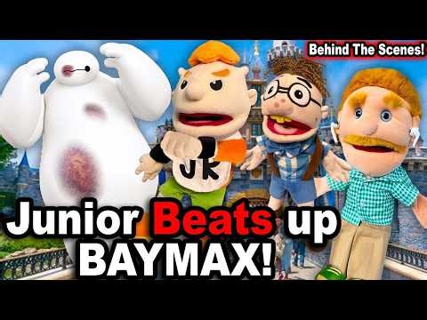 SML Movie: Junior Beats Up Baymax! *BTS*