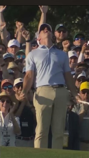 The moments of Rory winning both Masters back to back🌺! #themasters #golf
