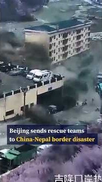 Beijing sends rescue teams to China-Nepal border disaster