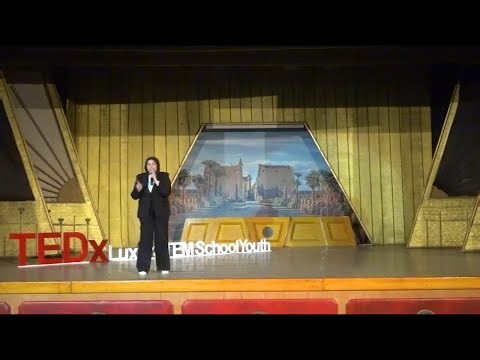 From Fighting to Writing: A Journey of Reinvention | Malak Ramadan | TEDxLuxor STEM School Youth