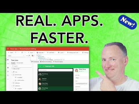 Build Canvas Apps in VS Code with AI (NEW Power Apps Tool)