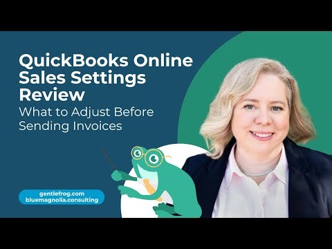 QuickBooks Online Sales Settings Review What to Adjust Before Sending Invoices