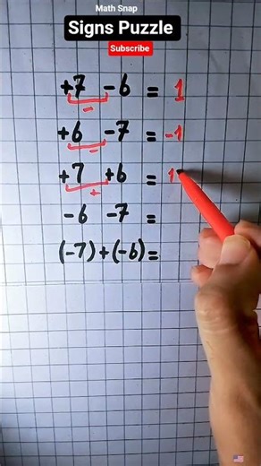 Negative Numbers Trick 🤯 | Can You Solve This Integer Puzzle? #maths #mathstricks #education