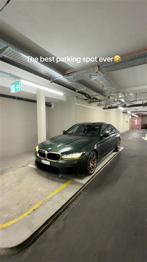 Podium Parking Spot — The Best Parking Spot Ever