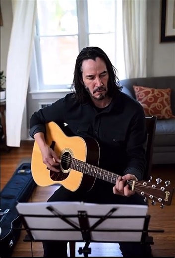 WOULD YOU LOVE ME TO PLAY FOR YOU?? #mrjohnwick #musicgenre #nostalgia #keanu #keanureeves #shorts