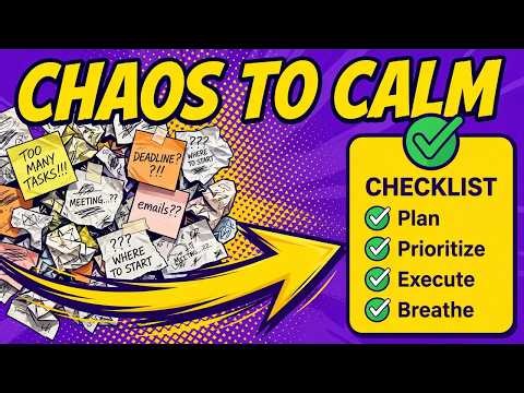 ChatGPT Full Course 2026 (Session 5): Work Smarter - Day Plans, Tasks & Work Documents