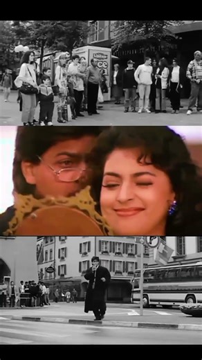 Main Koi Aisa Geet Gaoon | HD Video | SRK & Juhi 💖 #ForYourGF