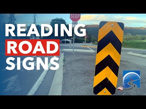 Don't Miss These Signs on Your Driving Test!