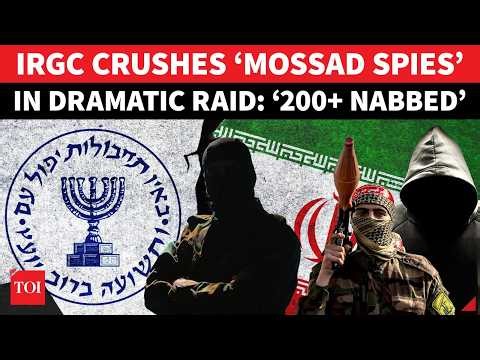 Iran WINS ‘Secret War’ Against Israel’s Mossad, 240 ‘Spies’ Held In Mojtaba’s ‘Terrorist Cleanup’