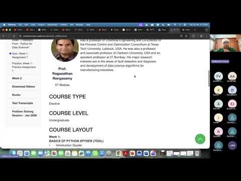 1st TA session, Python for Data Science 2026 (NPTEL course: noc26_cs80)