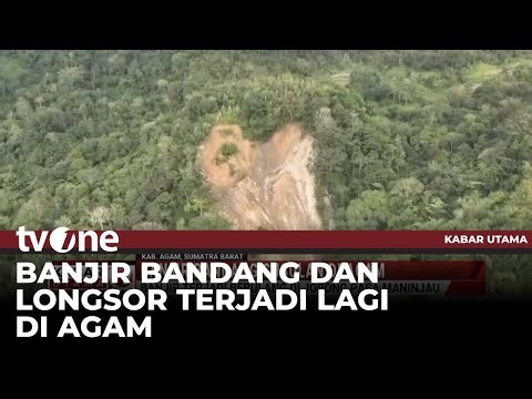 Banjir Bandang Susulan di Agam, Longsoran Tebing Tutupi Aliran Batang Aia Muaro | Kabar Utama