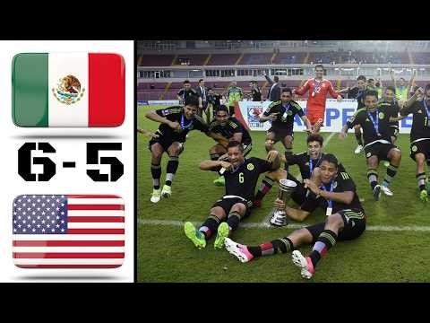 ¡MÉXICO CAMPEÓN! Remontada de último minuto y victoria ante EE.UU. en penales Sub-17