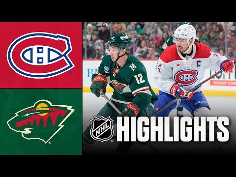 Canadiens vs. Wild | NHL Highlights | February 02, 2026