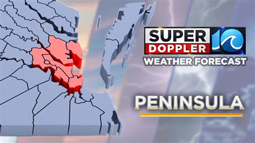 Peninsula Weather Forecast | April 17, 2026
