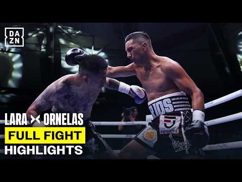 A ROUND 2 FINISH!! LARA MAURICIO VS CARLOS OMELAS FIGHT HIGHLIGHTS