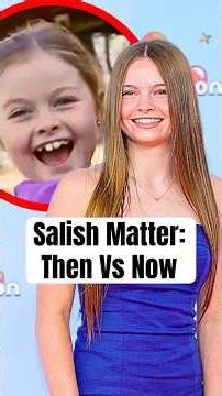 Salish Matter: Then Vs Now #shorts #salishmatter #jordanmatter