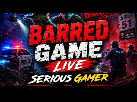 👽 ALIEN ESCAPE in Barred Game LIVE! | Can We Survive? | Serious Gamer