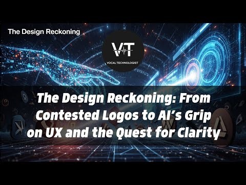 The Design Reckoning: From Contested Logos to AI’s Grip on UX and the Quest for Clarity