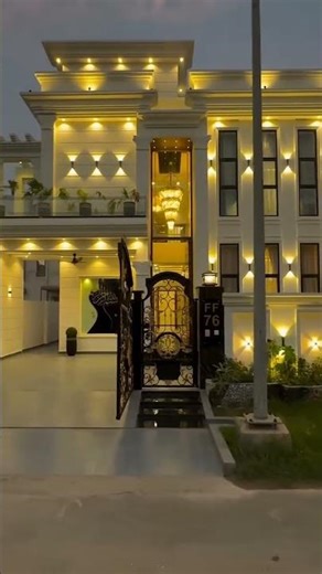 Exterior Design Of Villa In Sketchup & V-ray Rendering #viral #trending