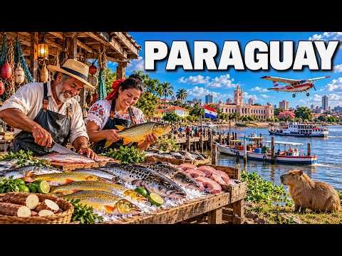 LIVING IN PARAGUAY | How Life Changes When the River Runs Low | 4K Travel Documentary