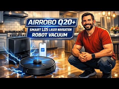 BOTLUXE E10+ Robot Vacuum and Mop E10+ | 75-Day Self-Emptying, 8000PA Suction, LiDAR Navigation