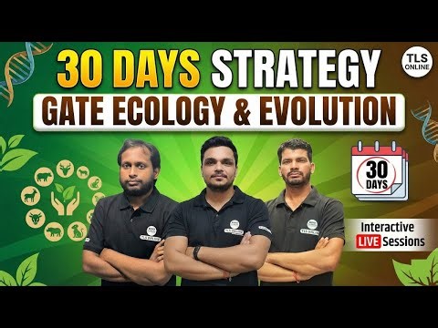 Crack GATE Ecology & Evolution in 30 Days! 🚀 Ultimate Strategy | TLS Online