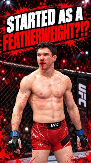 IT'S CRAZY HE STARTED AS FEATHERWEIGHT!?! #ufc #mma #combat