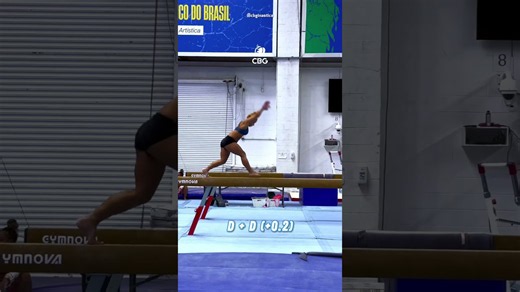 Flávia Saraiva no treino ⭐🇧🇷