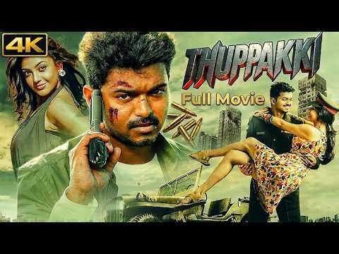 Vijay’s THUPPAKKI ~ THALAPATHY | GOAT Movie | Kajal Aggarwal, Vidyut Jammwal | Hindustani Dubbed