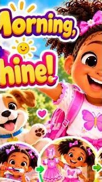 ☀️ Good Morning, Little Sunshine! 🌈 | Fun Morning Routine Song for Kids & Toddlers 🎵 #kidssongs