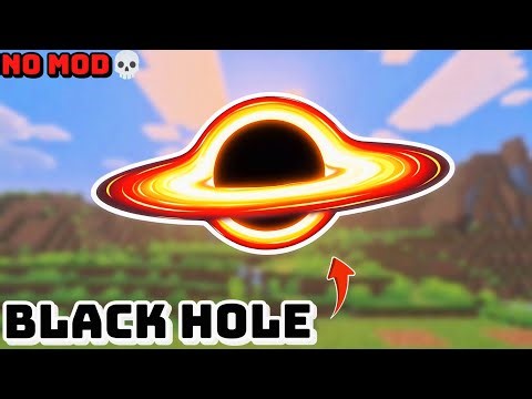 Minecraft Black hole Command in Minecraft Bedrock | Minecraft Commands For Bedrock 