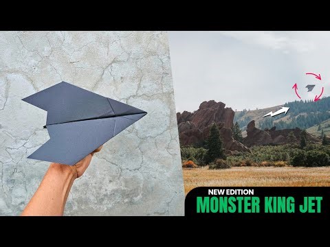 World record paper airplane best origami plane tutorial, Paper Plane