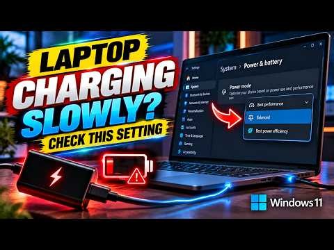 Is Your Laptop Charging Slowly? Check This Windows Setting