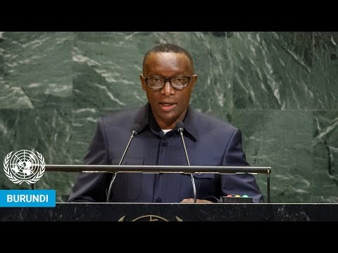 🇧🇮 Burundi - Minister of Foreign Affairs Addresses United Nations General Debate, 80th Session #UNGA