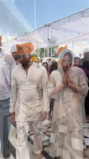 🙏 Ayushmann Khurrana & Sara Ali Khan at Golden Temple | Waheguru Ji 🙏✨