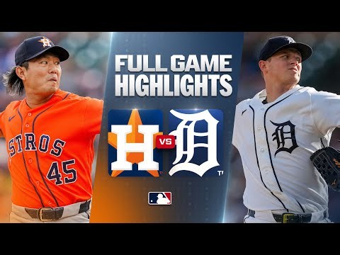 ASTROS vs. TIGERS: Official Full Game Highlights (June 25) | 2026 MLB Season